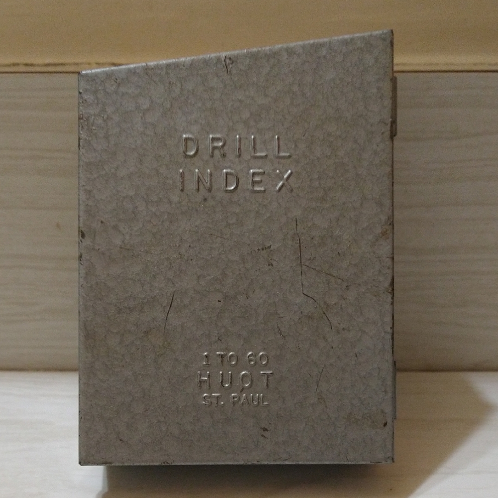 Vintage 1920s/30s Huot St. Paul Minnesota Drill Index